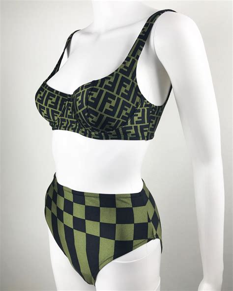 fendi bikini sizing|Women's Designer Swimwear & Beachwear .